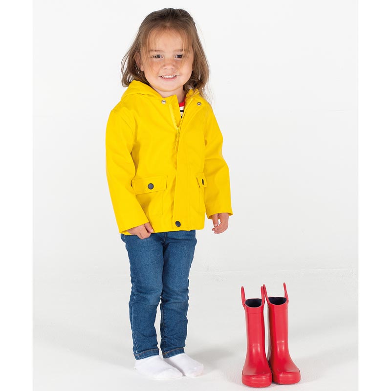 Rain jacket - Yellow 6/12 Months